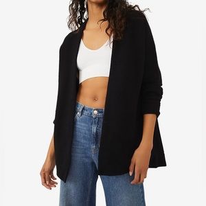 Black Free People Cardigan Size L